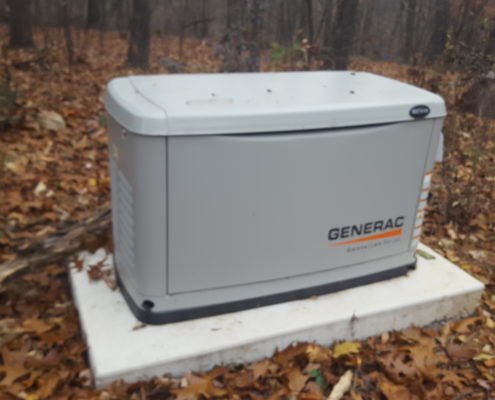 Generac product on site