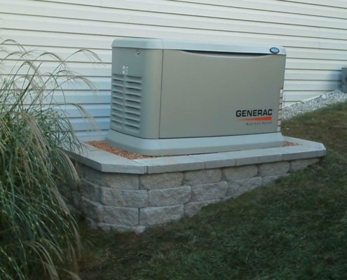 generac system outside of a home