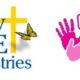 New Hope Ministries and Pink Hands of Hope logos