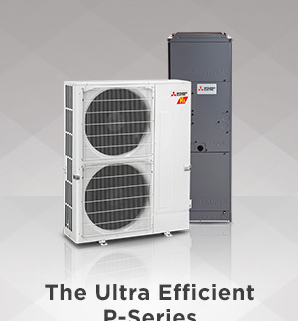 image of the ultra-efficient P-series Altios Heat Pump System