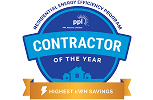 PPL Electric Utilities Contractor of the Year award for highest residential kWh savings.
