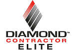 Elite Diamond Contractor badge signifying the highest level of Mitsubishi HVAC service.
